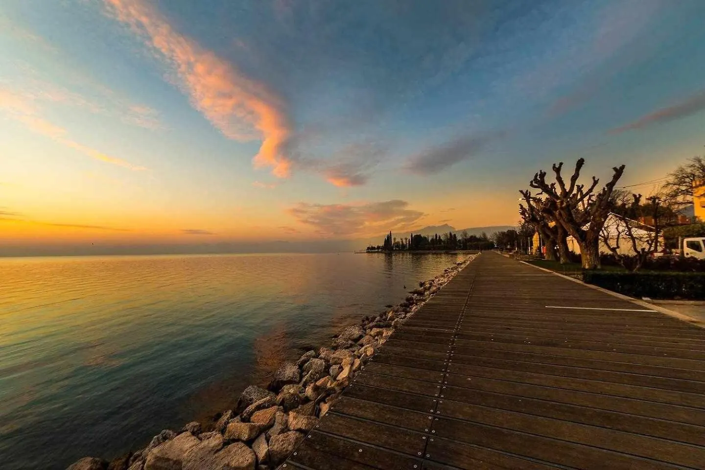 Casa de Férias Residence Florida B2-200M Dal Lago,Ac,Balcone Lazise Itália