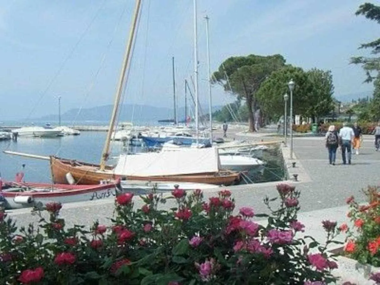 Residence Florida B2-200M Dal Lago,Ac,Balcone Lazise Casa de Férias